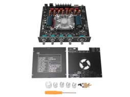 Módulo De Placa Amplificadora De Áudio Bluetooth De 2.1 Canais Para Pc E Laptop