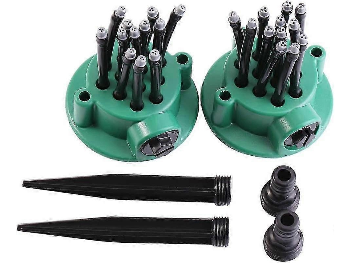 Aspersor De Irrigação Ajustável, Sistema De Irrigação Multifuncional Com 2 Peças Para Gramados, Jardins E Plantas De Pátio.