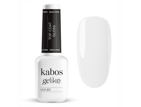 Top Coat Verniz Híbrido Uv Led Kabos 10 Ml