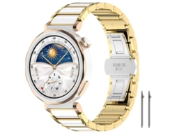 Bracelete para Huawei Watch Gt 5 Silicone Textura Cristal de Gelo Ciano Lago XIAOMOYU (41mm)