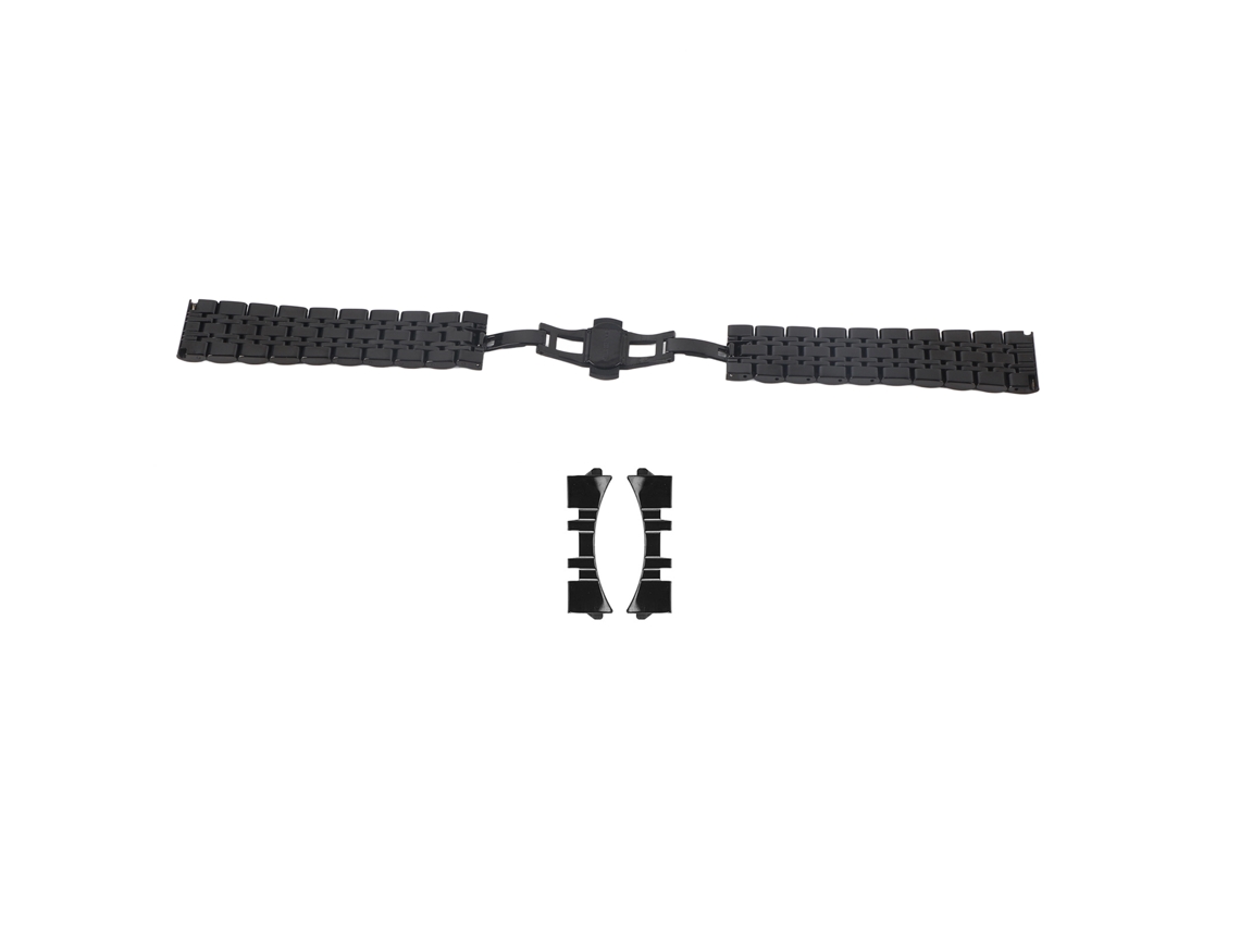 Correa De Reloj Ajustable De Acero Inoxidable 22mm Pieza De Repuesto Accesorio