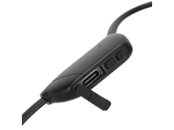 Fones De Ouvido Bone Conduction Bluetooth Ipx6 À Prova D'água Sem Fio Para Esportes Com Microfone Preto