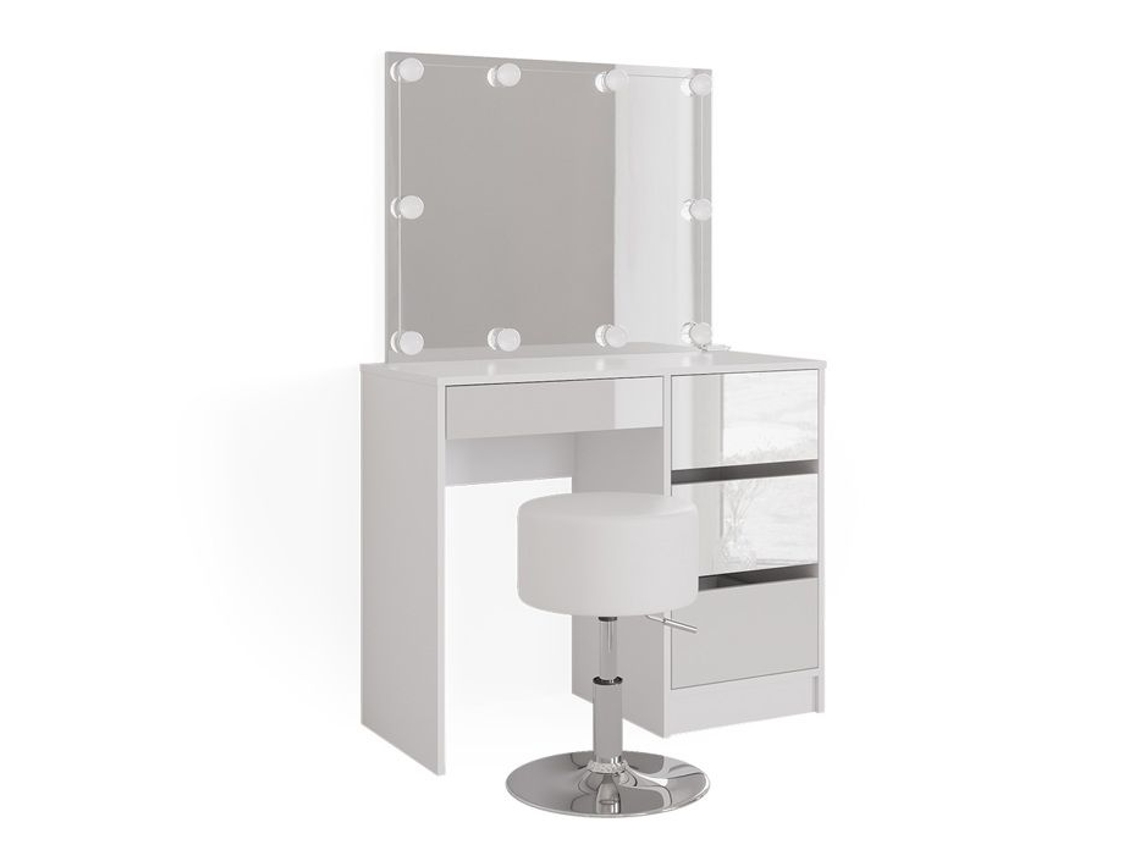 Toucador Sherry Brilho Iluminação Led VICCO Branco (90 cm)