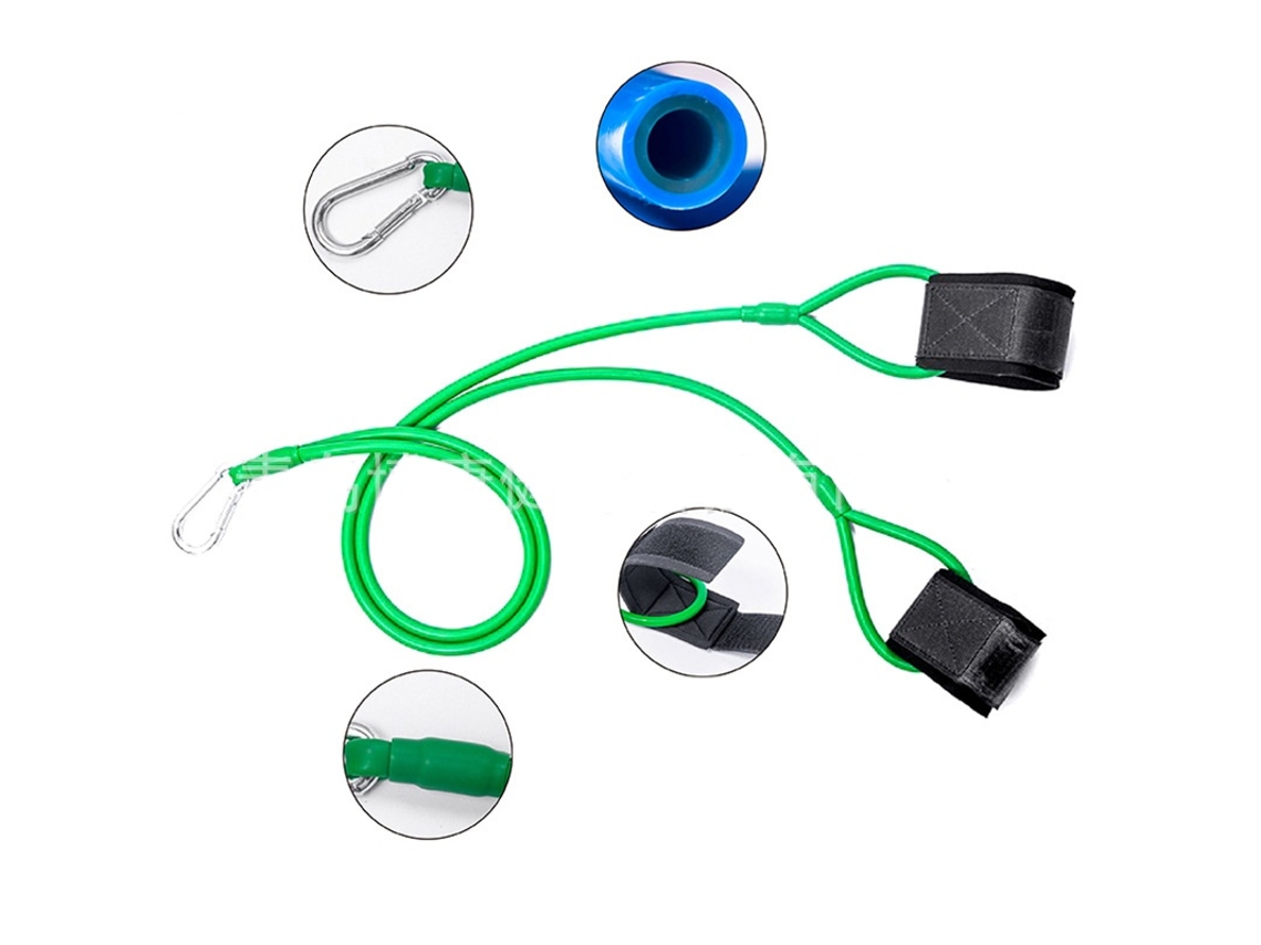 Lurelia Faixa Elástica 100 Cm, 10 Cm, 1,2 Cm, Verde, Em Nylon