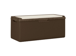 Garden Storage Box, Garden Storage Boxes Vidaxl Marrom Polipropileno (n/a)