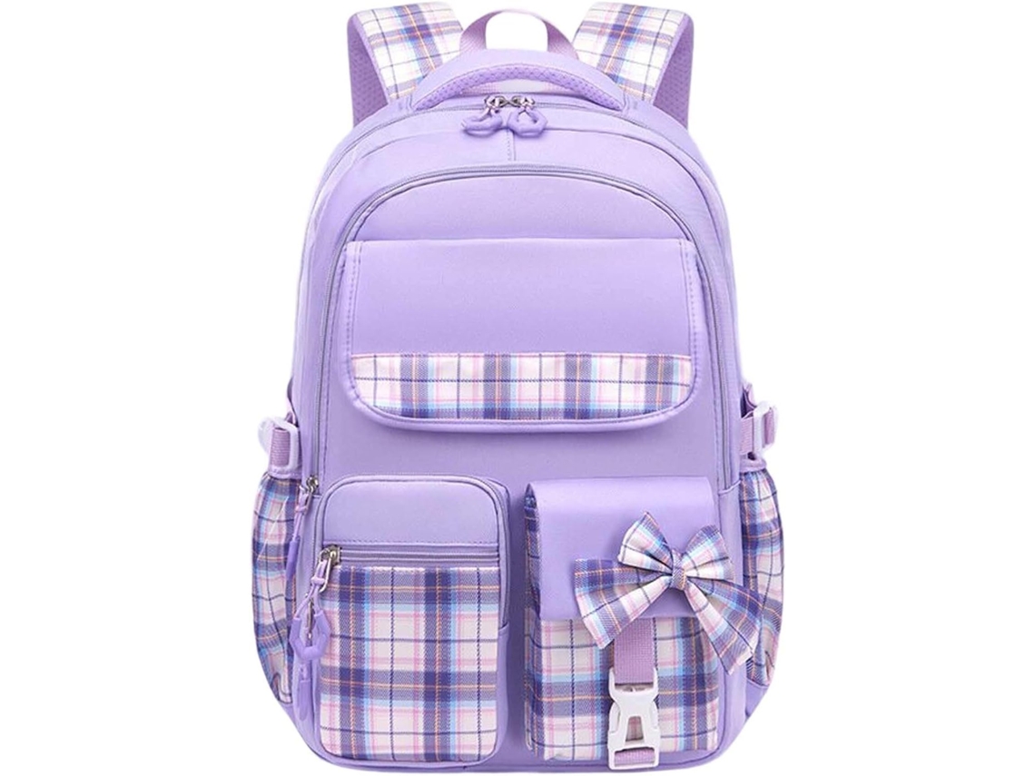 Mochila Escolar Para Meninas Do 1º Ao 6º Ano, Leve E Com Grande Capacidade Crianças 7 16 Anos, Estojo Pequeno