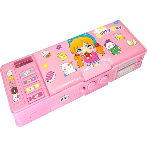 Estojo para Lápis, Multifuncional, Organizador, Desenho Animado, Meninas, Meninos AQUAFORGE