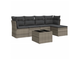 Garden Sofa Set, Garden Sofa Sets Vidaxl Cinzeto Rattan / Vime (n/a)