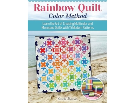 Livro Rainbow Quilt Color Method de Sarah Thomas (Inglês)
