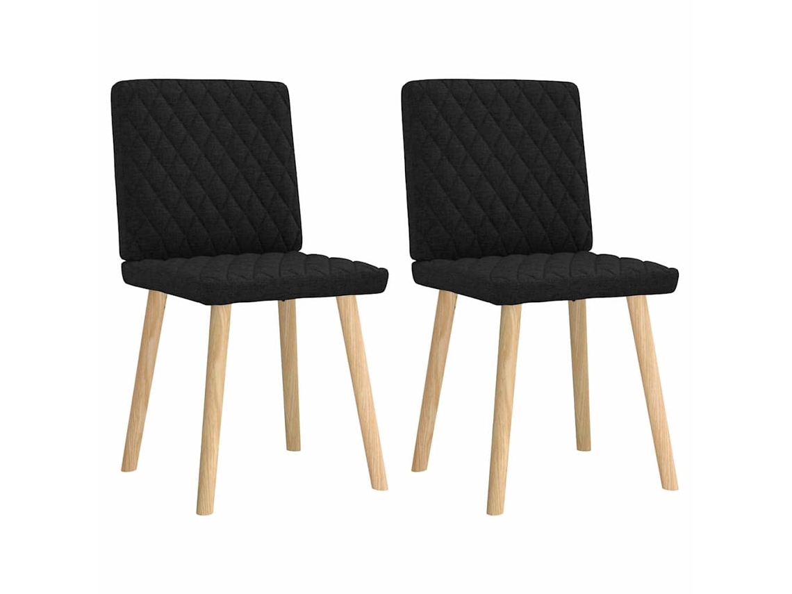 Dining Chair, Dining Chairs Vidaxl Preto Tecido (n/a)