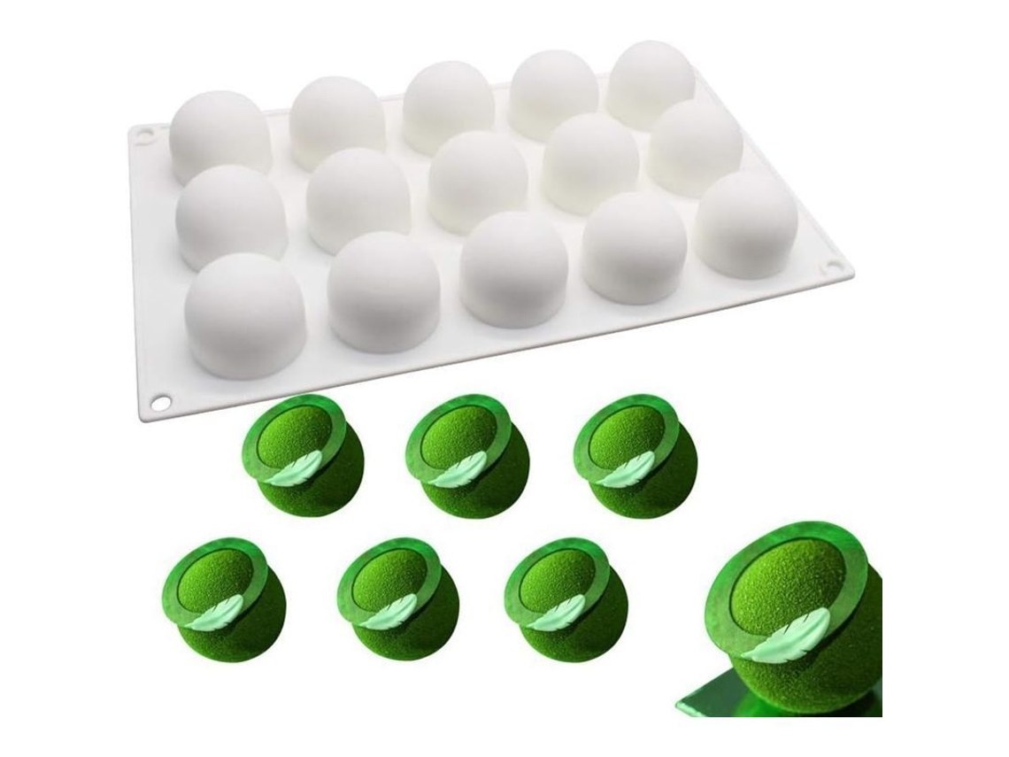 Moldes de Silicone para Bolo de Natal 15 Cavidades Nova Line