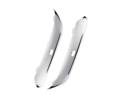 Faixa Decoração Trim Inferior Parachoques Dianteiro Cromada Com Furos 04806124aa 04806125aa 300c