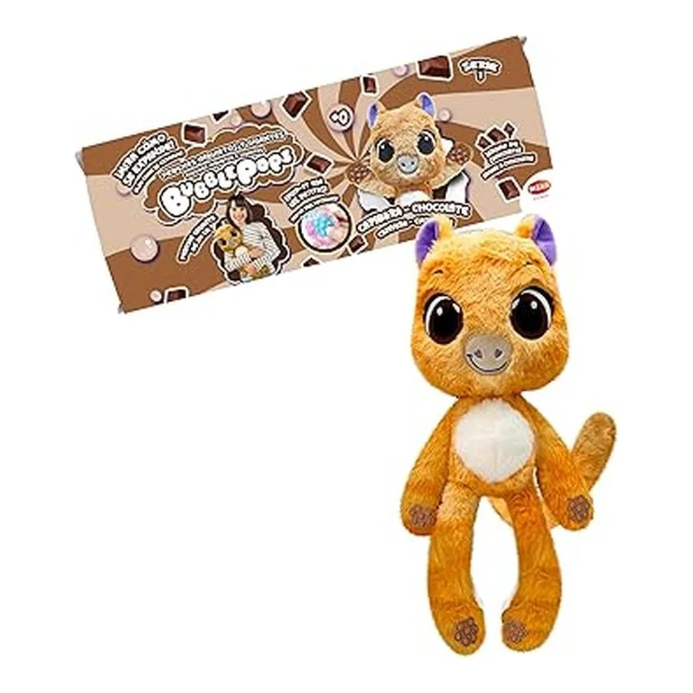 Bizak Bubble Pops Peluche Capibara Chocolate, Crece 5 Veces 64492004 Capib.cho Bizakp25