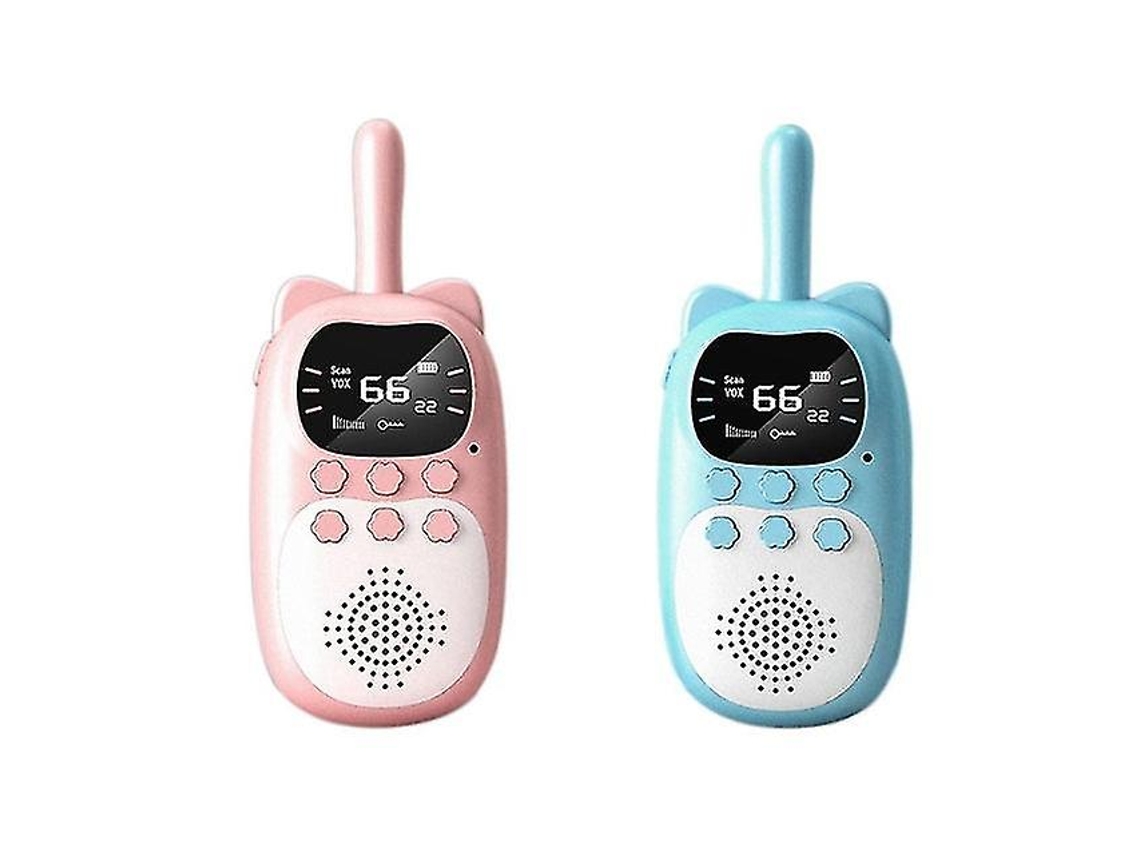 Walkie Talkie, Walkie Talkie Infantil De 3 Km Luz Led Interativa Para Pais E Filhos Com Carregamento Usb À Prova Dágua Sxq PENGDSJE
