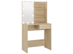 Dressing Table, Dressing Tables Vidaxl Marrom Madeira Processada (n/a)