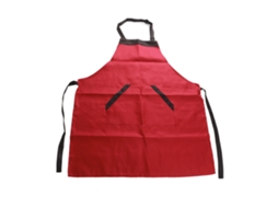 Avental de Cozinha S/MARCA, Unissex, com Bolsos, Vermelho, para Chef