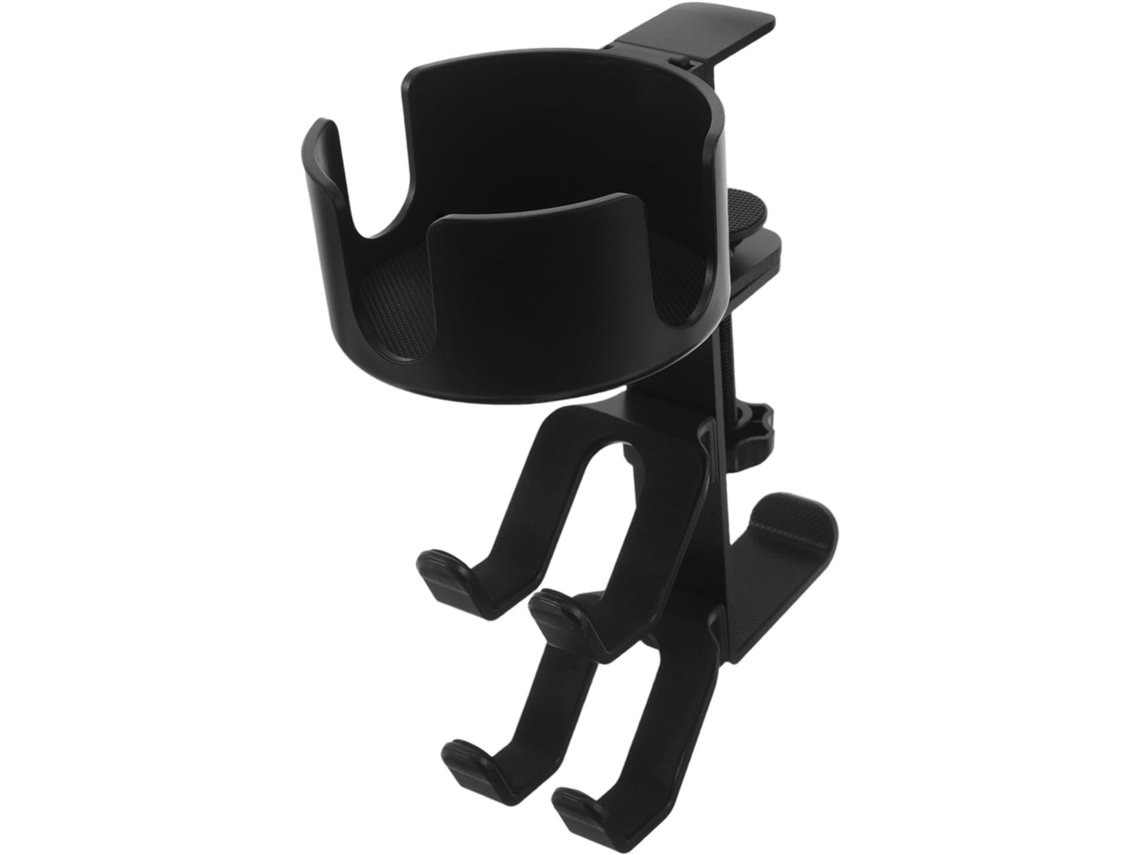 Support Pour Casque Audio De Bureau Avec Porte-gobelet Et Porte-manette, Pince Réglable Antidérapante,
