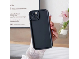 Conjunto De 2 Capas Para Iphone 17 Pro, Cor Preta Esmerilada, Estilo Simples E Sólido, Com Proteção Total E Resistente A Quedas.