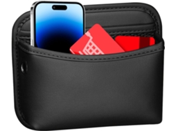 Organizador De Assento De Carro, Pequeno Porta-canetas E Porta-celular Em Couro Pu.
