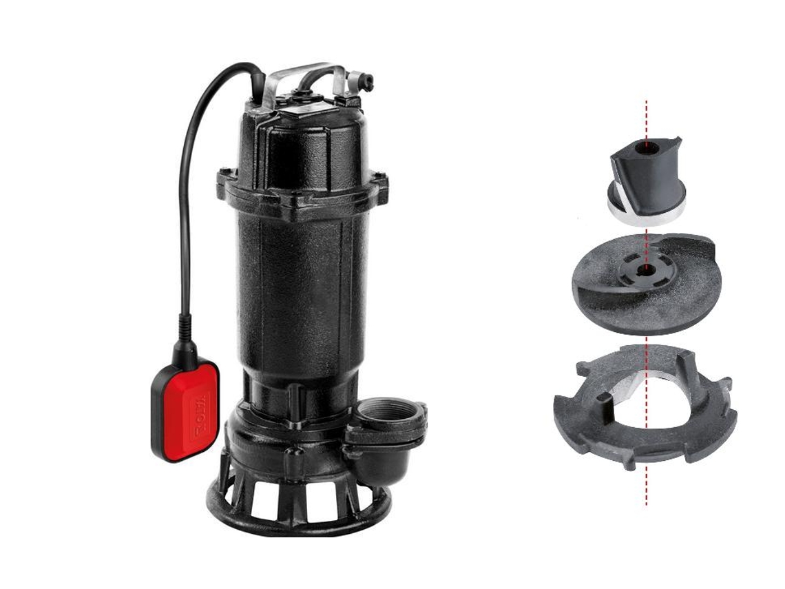 Bomba de ferro fundido com triturador 750w Yato