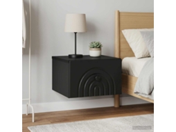 Vidaxl Gabinete De Canto Montado Na Parede 2 Unid. Preto