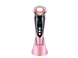 Instrumento De Beleza Yizhood D818 Instrumento De Beleza Ultrassônico Para Cuidados Faciais Quentes E Frios Rosa