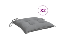 Chair Cushion, Chair Cushions Vidaxl Cinzeto Tecido (50 X 50 X 7 Cm)