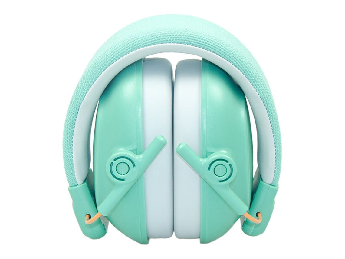 Protetor Auricular Infantis Com Redução De Ruído De Até 25 Db - Verde - Eifson