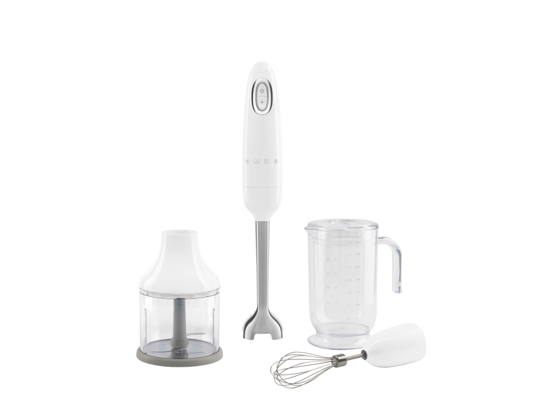 Varinha Mágica + Acessórios SMEG HBF03WHEU (700 W - Branco)