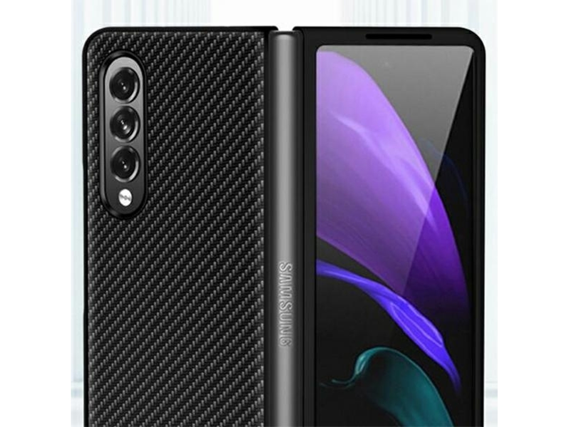 Capa Fold para Samsung Galaxy Z Fold 4 BELINE Pele Sintética Preto