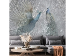 Papel de Parede ARTGEIST Peacocks Dancing - Second Variant (196x140)