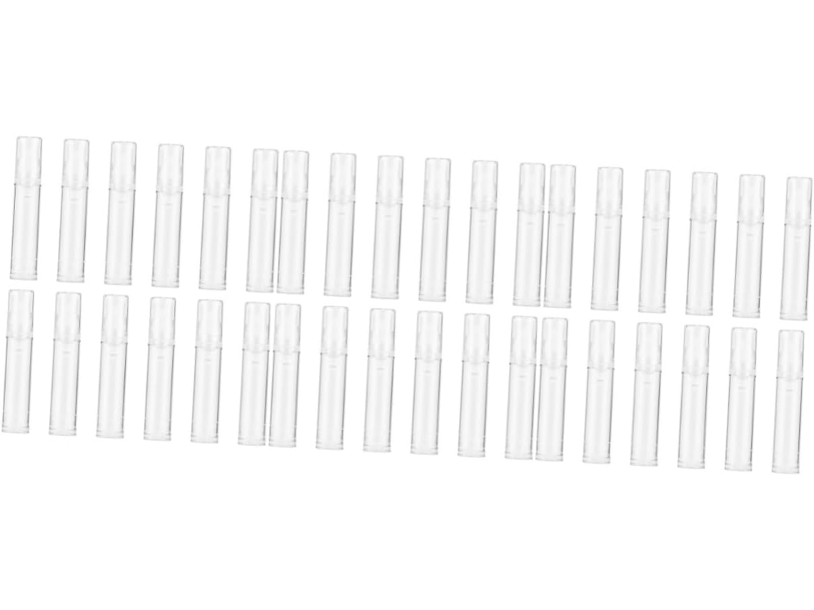 Conjunto De 36 Frascos De Spray Transparentes Recarregáveis Para Protetor Solar E