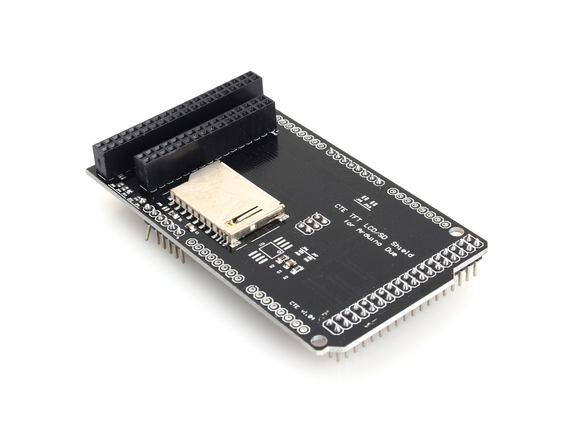 Laxiscreed Placa De Expansão Tft/sd Para Arduino Due Compatível Com Lcd E Cartões Sd