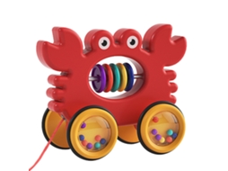 Brinquedo De Arrasto Animal Fofo Para Crianças Presente Aniversário 18+ Meses