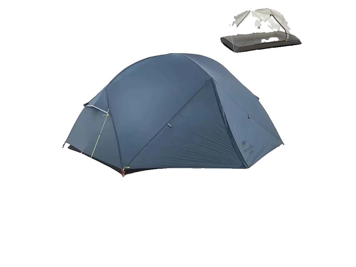 Barraca De Trekking, Leve, Resistente Às Intempéries, 210t-mongar2-azul