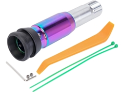 Adaptador para Manopla de Câmbio - Kit de Alumínio Universal para Atualização de Carros SFUSHOS