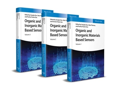 Livro Organic and Inorganic Materials Based Sensors, 3 Volumes de Sangita Das, Sabu Thomas et al. (Inglês - Capa Dura)