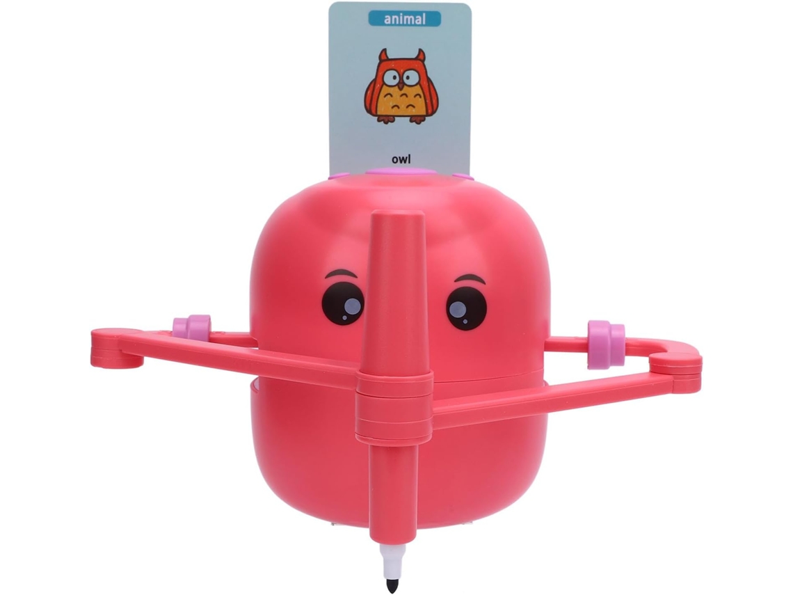 Robô de Desenho para Crianças a Partir de 5 Anos Brinquedo Educativo Interativo de Pintura com 252 Cartões. SFUSHOS
