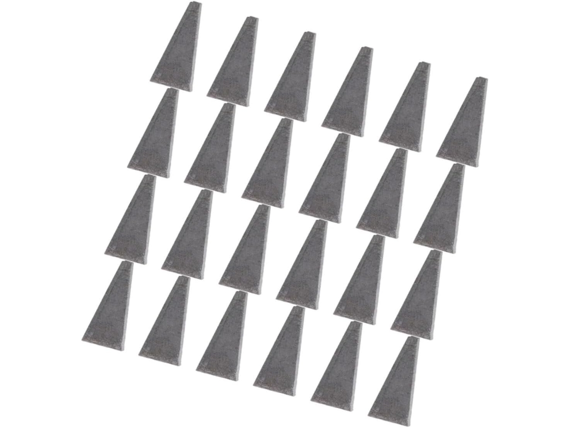 Cunhas Triangulares Leves E Duráveis Em Aço Carbono 30 Para Montagem