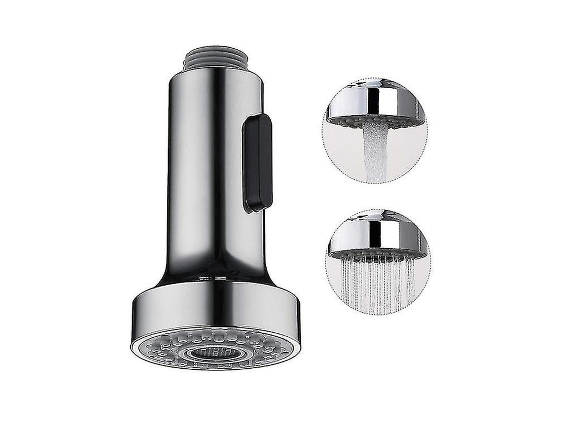 Ducha de Alta Pressão de 2 Polegadas Antiobstrução Antifugas com Junta de Bronze Giratória Ajustável Cromada