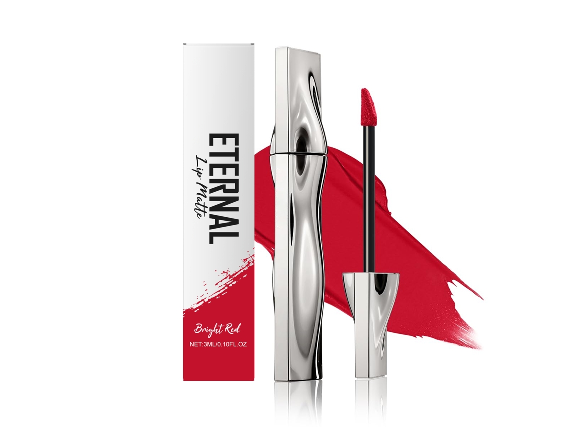 Batom Matte Vermelho para um Look Sofisticado e Duradouro LAXISCREED