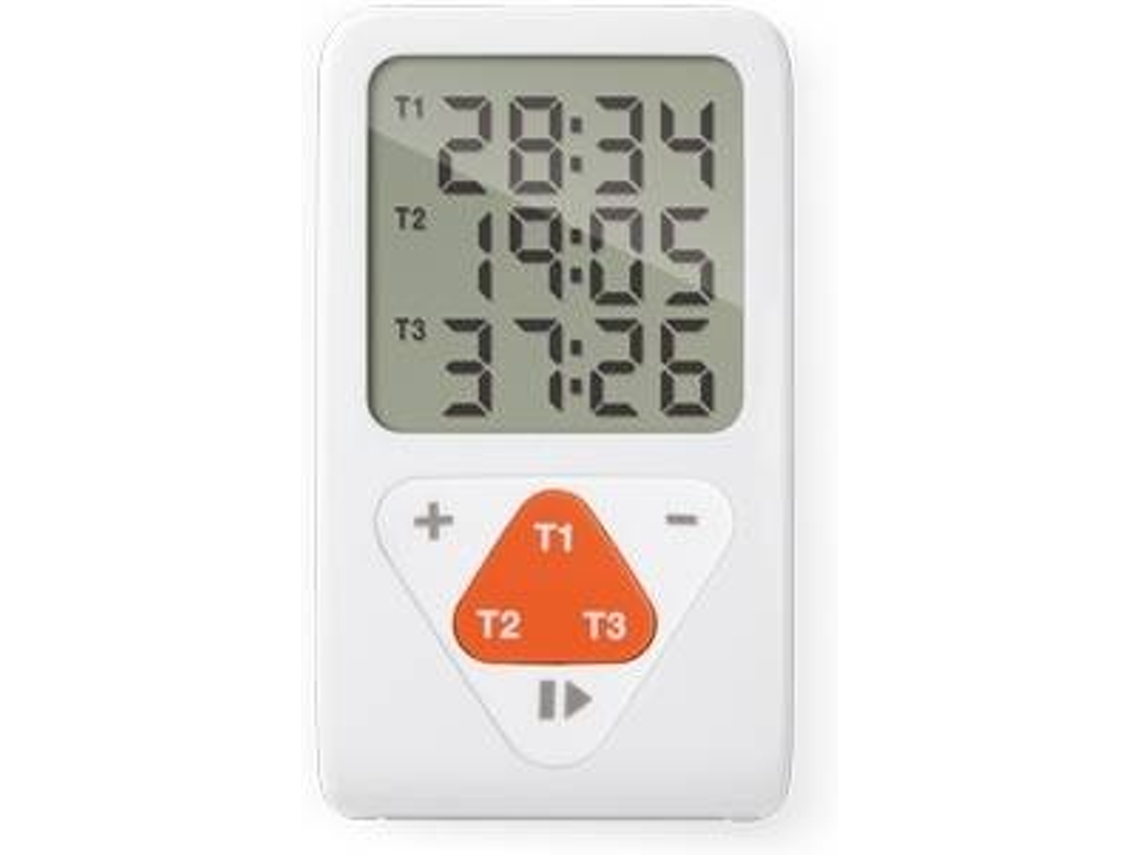 Temporizador digital múltiplo TESCOMA Accura 3 tempos