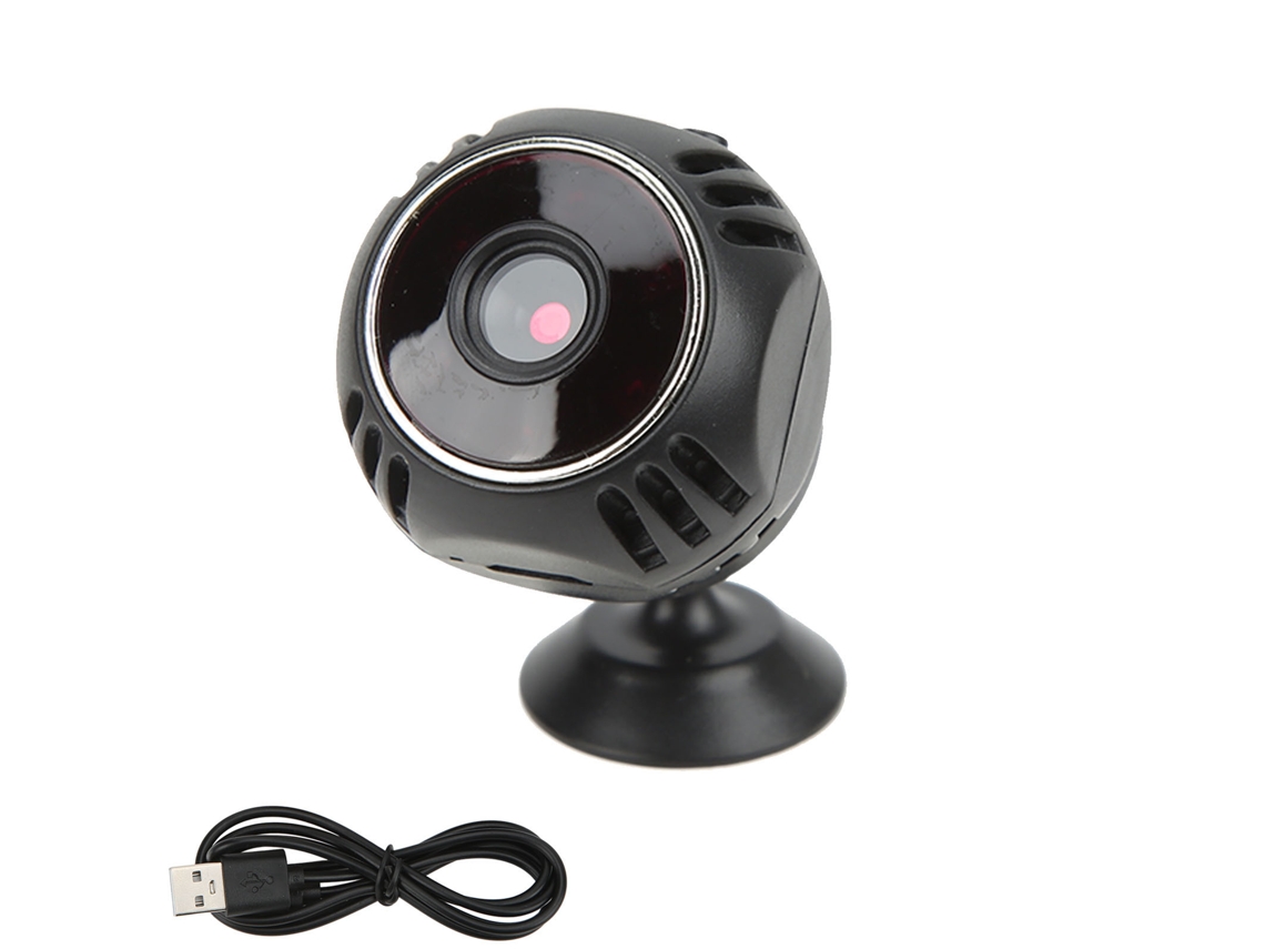 Mini Câmera Wi-Fi 1080p HD com Visão Noturna, Câmera de Segurança Compacta com Detecção de Movimento LAXISCREED