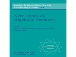 Livro New Trends in Algebraic Geometry de Cambridge University Press (Inglês)