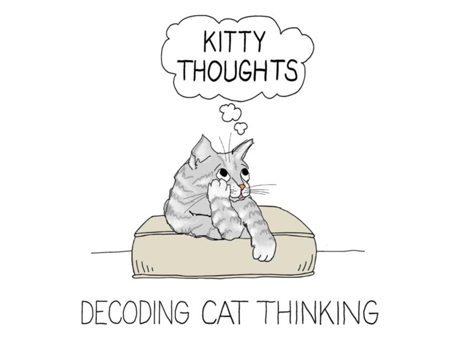 Livro Kitty Thoughts Decoding Cat Thinking de Toby Cowan (Inglês)