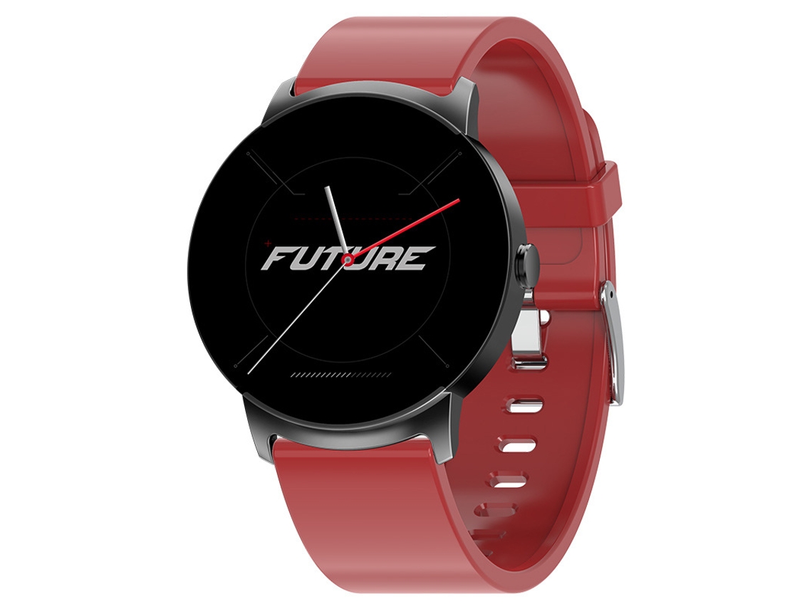 SHAH ARPAN Smart Watch Ks02 Bluetooth Call Smart Watch Assistente de Voz Preto Vermelho