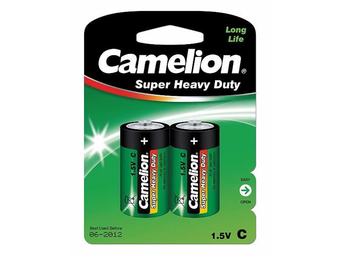 Pilha CAMELION R14P-BP2G
