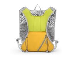 (amarelo) Mochila para atividades ao ar livre, caminhadas e ciclismo.