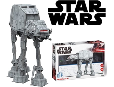 Puzzle 3D WORLDBRANDS Star Wars - AT-AT Walker (Idade Minima: 8 anos - 214 peças)