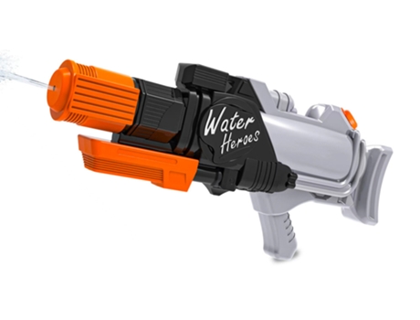 Pistola de Água de 1850 Ml Modelo Oscar Preto / Prateado TECHKIDZ